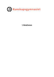 Liberalismen | Samhällskunskap