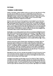 Del A Analys “Potatisnäsa” | Cecilia Davidsson