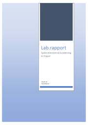 Spektrofotometrisk bestämning av koppar | Lab Rapport