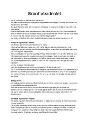 Skönhetsidealet | Svenska uppgift