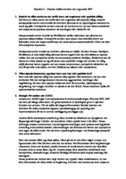 Psykisk ohälsa hos barn och unga samt NPF