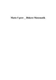 Prov | Diskret Matematik