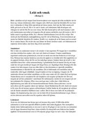 Lukt och smak | Biologi