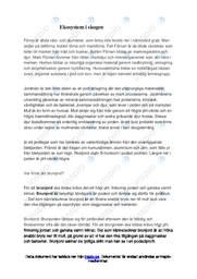 Ekosystem i skogen | Biologi
