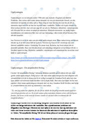 Upplysningen | Historia