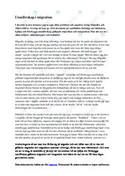 Utanförskap i migration | Samhällskunskap