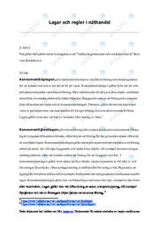 Lagar och regler i näthandel | Juridik