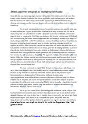 Straat uppfinner ett språk av Wolfgang Kohlhaase