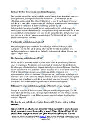 Svenska statsskicket | Uppgift