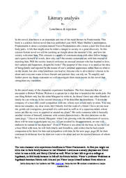 Loneliness og rejection | Literary analysis