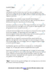 Juridik frågor | Uppgift