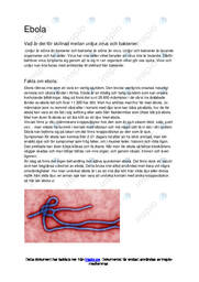 Ebola | Uppgift