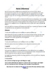 Heinz Dilemma | Religionskunskap
