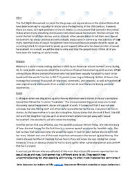 Organizations in the US | The Civil Rights Movement | Uppgift