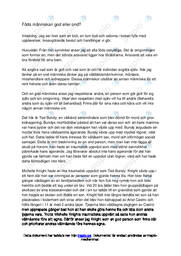 Föds människan god eller ond | Argumenterande tal