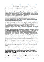 En man som heter Ove | Bokanalys | Fredrik Backman