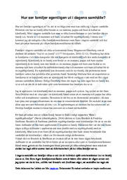 Hur ser familjer egentligen ut i dagens samhälle