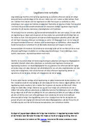 Legalisera inte narkotika | Legalisering av narkotik | Uppgift