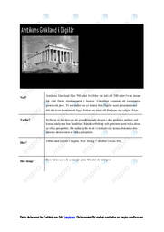 Antikens Grekland i Digilär | Athen och Sparta | Uppgift i historia