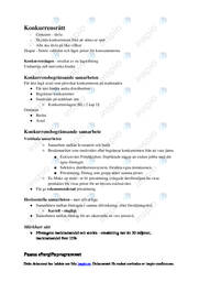 Konkurrensratt och marknadsforingslagen | Uppgift i Juridik