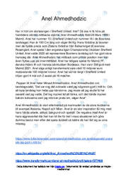 Anel Ahmedhodzic | Framtidens största stjärna