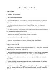 Europeiska centralbanken