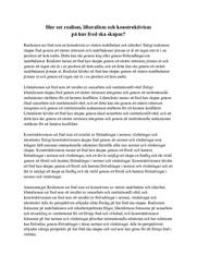 Hur fred ska skapas | Realism, liberalism och… | Samhällskunskap