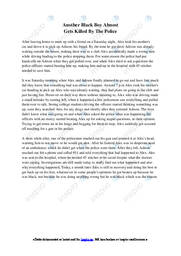 Another Black Boy Almost Gets Killed By The Police