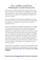 Pierre Bourdieu’s teorier | Bröllopsfotografen