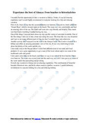 Experience the best of Alanya |  from beaches to historical sites