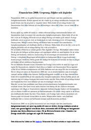 Finanskrisen 2008 | Ursprung, följder och åtgärder