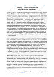 Konflikten i Nigeria