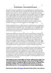 Protektionism | Internationell ekonomi