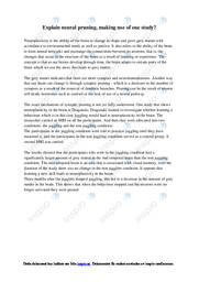 Explain neural pruning, making use of one study