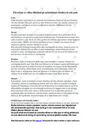 Påverkan av olika tillstånd på människans blodtryck och puls