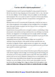 Vem har rätt till en hjärttransplantation | Filosofi