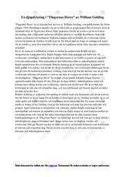 En djupdykning i | Flugornas Herre | av William Golding