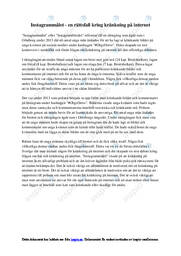 Instagrammålet | en rättsfall kring kränkning på internet