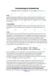 Laborationsrapport | Syrabastitrering
