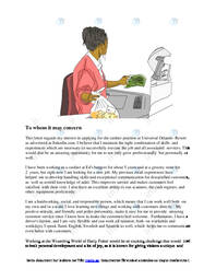 Exempel Personligt brev på engelska