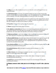 Riksdag och regering Begrepp