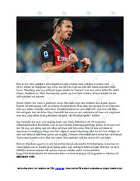 Zlatan Ibrahimovic Retoriskt tal