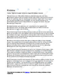 Familjebild i svensk litteratur | Kapitel 6 i Språkporten