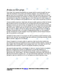 Den Girige Analys
