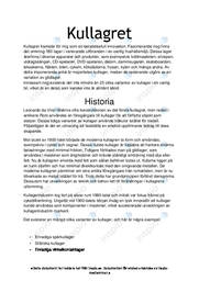 Kullagret | Sammanfattning