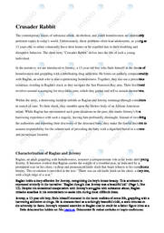 Crusader Rabbit analyse