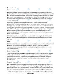 The evaluated self | Essay