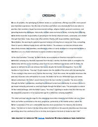 Crossing | Mark Slouka