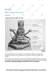 What is India’s caste system| Engelska