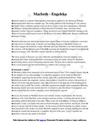 Macbeth | Engelska